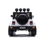 Elektrické autíčko - Jeep BRD-7588 4x4 - nelakované - biele